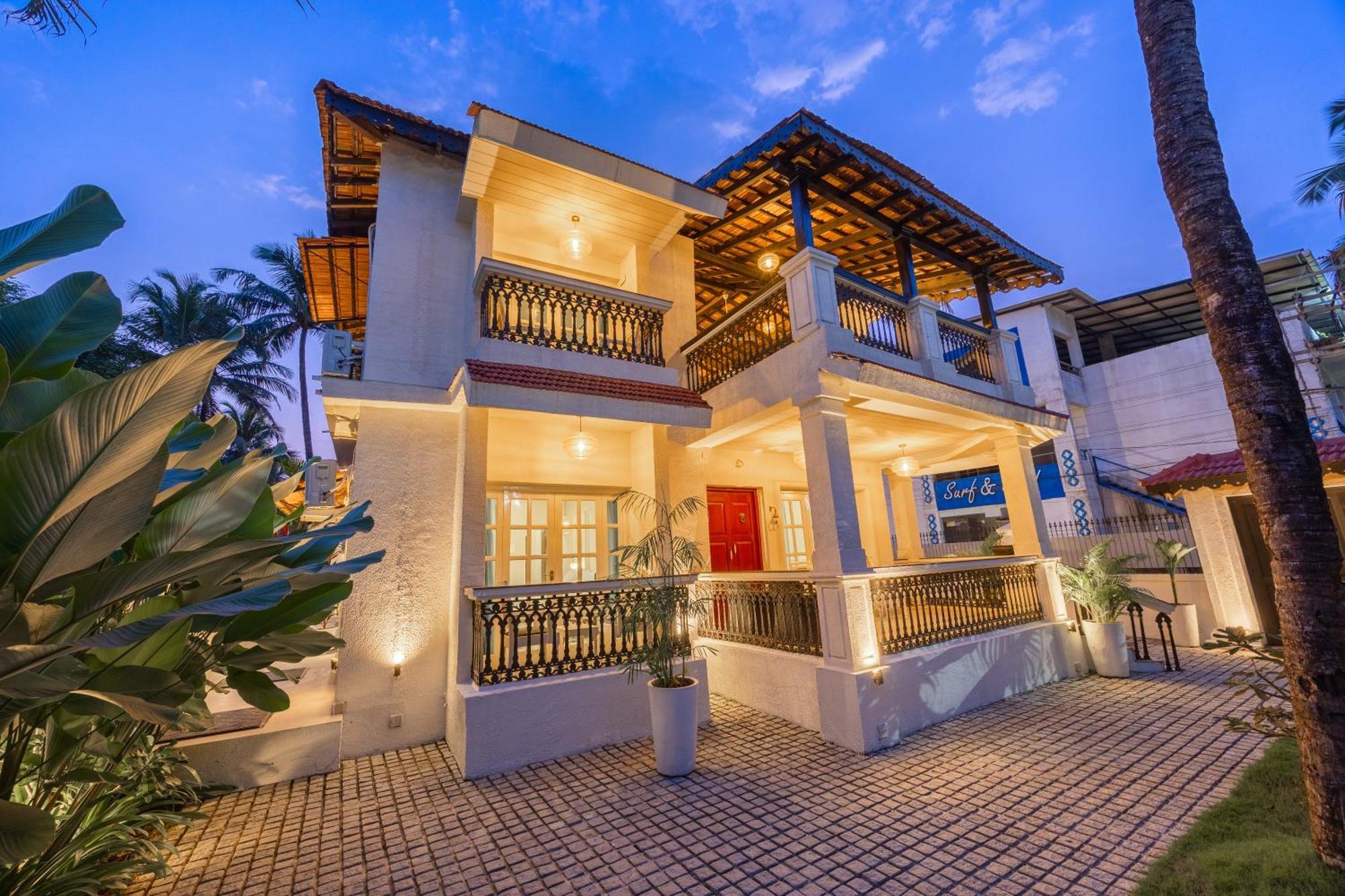 Elivaas 4 Bhk Villa Near Beach With Private Pool & Bar - Casa Boa Vida Candolim Eksteriør billede